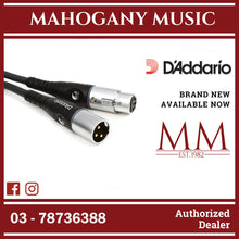 D’Addario PW-M-25 Custom Series Microphone Cable, XLR male – XLR female, 25 ft.