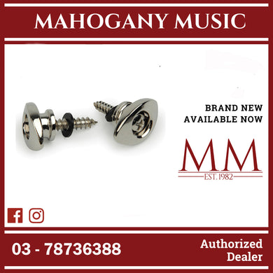D'Addario PWEEP202 Elliptical End Pins, Chrome