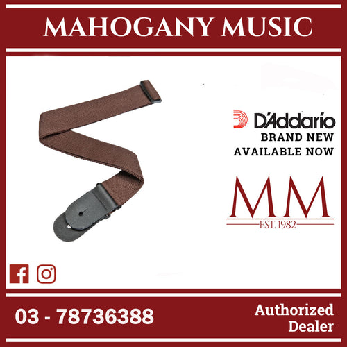 D'Addario PWS109 Polypropylene Guitar Strap, Brown
