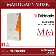 D’Addario VAS0125G2 VENN Alto Saxophone Reeds, Strength 2.5, 1-Pack
