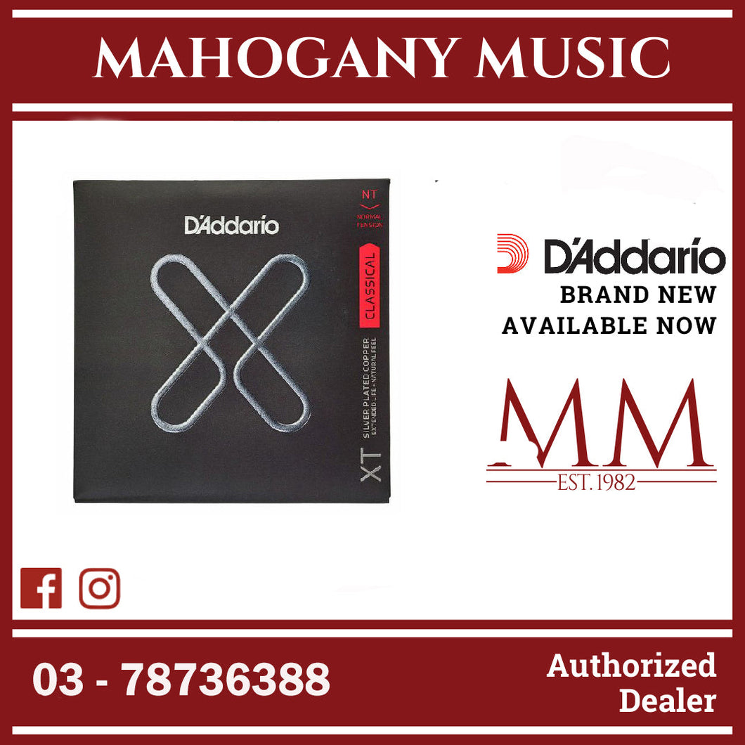 D'Addario XTC45TT Coated Classical Guitar Strings, Normal Tension