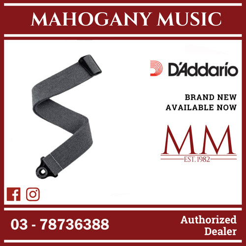 D’addario 50BAL04 Auto Lock Guitar Strap, Skater Grey