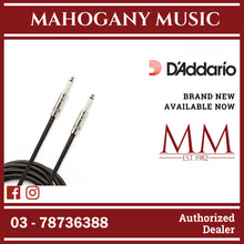 D’addario Braided Instrument Cables Black, 20ft