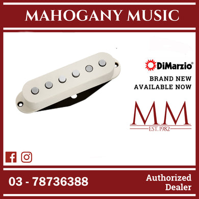 DiMarzio DP175AW True Velvet Neck Pickup, Aged White