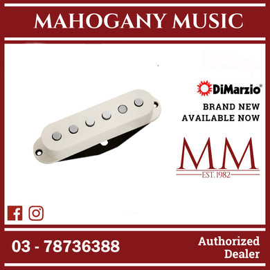 DiMarzio DP175SAW True Velvet Middle Pickup, Aged White