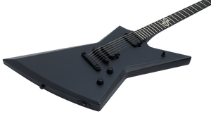 Solar E2.6C Carbon Black Matte Explorer Electric Guitar