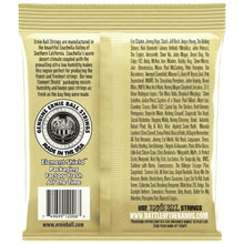 Ernie Ball P02008 Earthwood 80/20 Bronze Acoustic Guitar Strings, Rock and Blues, 10-52 Gauge