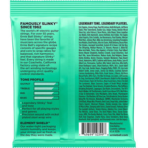 Ernie Ball P02229 Hyper Slinky Nickel Wound Electric Guitar Strings, 8-42 Gauge