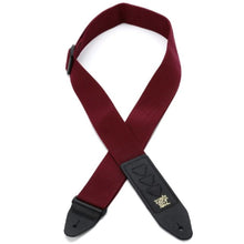 Ernie Ball P04688 Pickholder Polypro Guitar Strap, Burgundy