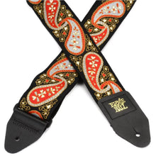 Ernie Ball P04696 Jacquard Guitar Strap, Midnight Paisley