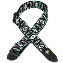 Ernie Ball P05325 Jacquard Guitar Strap, Southwestern Turquoise