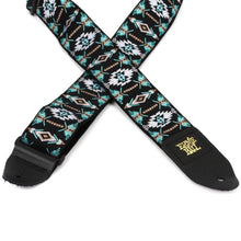 Ernie Ball P05325 Jacquard Guitar Strap, Southwestern Turquoise