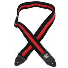 Ernie Ball P05329 Polypro Stretch Comfort Racer Guitar Strap, Red