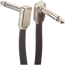 Ernie Ball P06226 Flat Ribbon Pedalboard Patch Cable, Right Angle to Right Angle, 6 inch