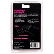Ernie Ball P09600 Axis Capo, Black