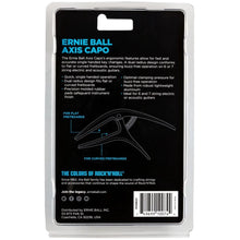 Ernie Ball P09601 Axis Capo, Silver