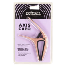 Ernie Ball P09605 Axis Capo, Rose Gold Satin