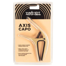 Ernie Ball P09606 Axis Capo, Gold Satin