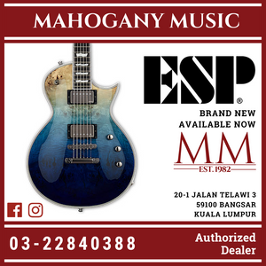 ESP E-II Eclipse - Blue Natural Fade [Made in Japan] Electric Guitar