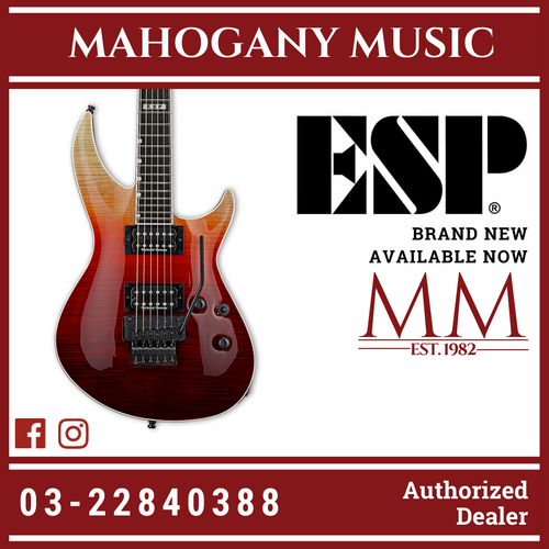 ESP E-II Horizon-III FR - Black Cherry Fade [Made in Japan]