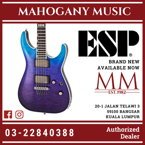 ESP E-II Horizon NT-II - Blue-Purple Gradation [Made in Japan] Electric Guitar