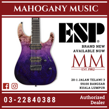 ESP E-II M-II 7 NT - Purple Natural Fade [Made in Japan] Electric Guitar