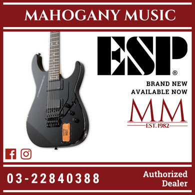 ESP Kirk Hammett Signature KH-2 Vintage - Distressed Black [Made in Japan]