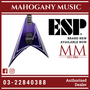 ESP LTD Alexi Hexed Electric Guitar - Purple Fade