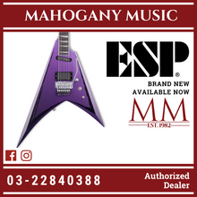 ESP LTD Alexi Ripped Electric Guitar - Purple Fade Satin