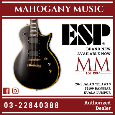 ESP LTD EC-1000 - Black Electric Guitar