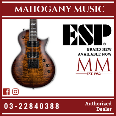 ESP LTD EC-1000 Evertune - Dark Brown Sunburst