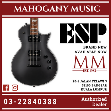 ESP LTD EC-256 Electric Guitar- Black Satin Electric Guitar