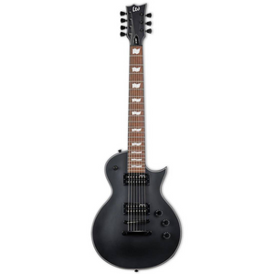 ESP LTD EC-257 7 String Electric Guitar - Black Satin Electric Guitar
