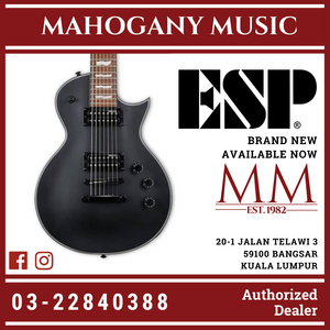 ESP LTD EC-257 7 String Electric Guitar - Black Satin Electric Guitar