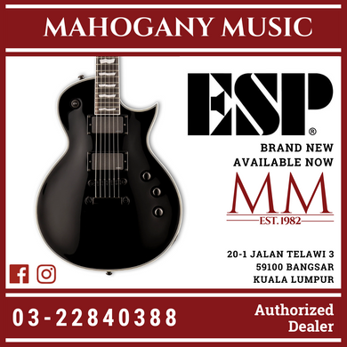 ESP LTD EC-401 - EMG Pickups - Black Electric Guitar