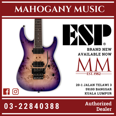 ESP LTD M-1000 - Purple Natural Burst