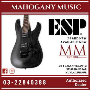 ESP LTD MH-200 Electric Guitar - Black Electric Guitar