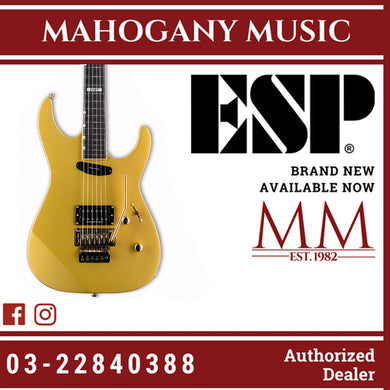ESP LTD Mirage Deluxe '87 FR - Metallic Gold