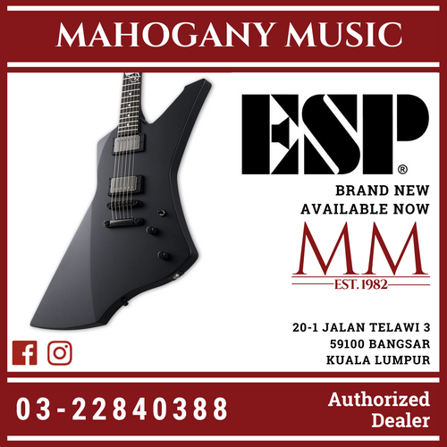 ESP LTD James Hetfield Signature Snakebyte - Black Satin