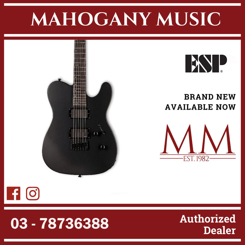 ESP LTD TE-401 Electric Guitar - Black Satin – Mahogany Music