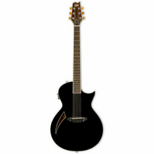 ESP LTD TL-6 Thinline Series Acoustic-Electric Guitar - Black