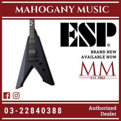 ESP LTD Vulture - Black Satin