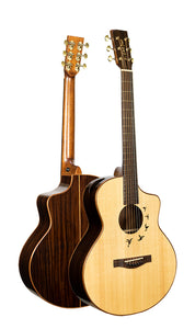 L.Luthier Eden Light S Solid Spruce Acoustic Guitar