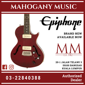 Epiphone Blueshawk Deluxe Electric Guitar, Wine Red
