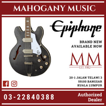 Epiphone Casino Worn Hollowbody Electric Guitar - Worn Ebony