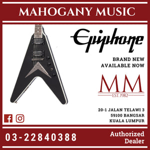 Epiphone Dave Mustaine Flying V Custom Electric Guitar - Black