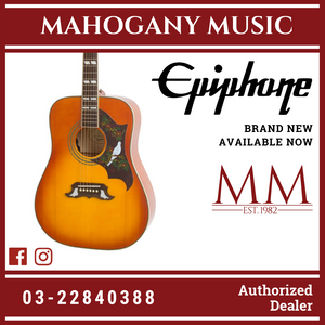 Epiphone Dove Studio Acoustic-Electric Guitar - Violinburst