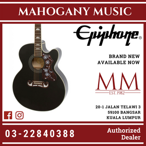Epiphone EJ-200SCE Acoustic/Electric Guitar Black