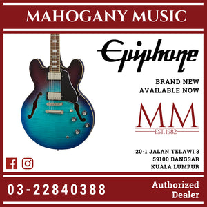 Epiphone ES-335 Figured Semi-Hollowbody Electric Guitar - Blueberry Burst