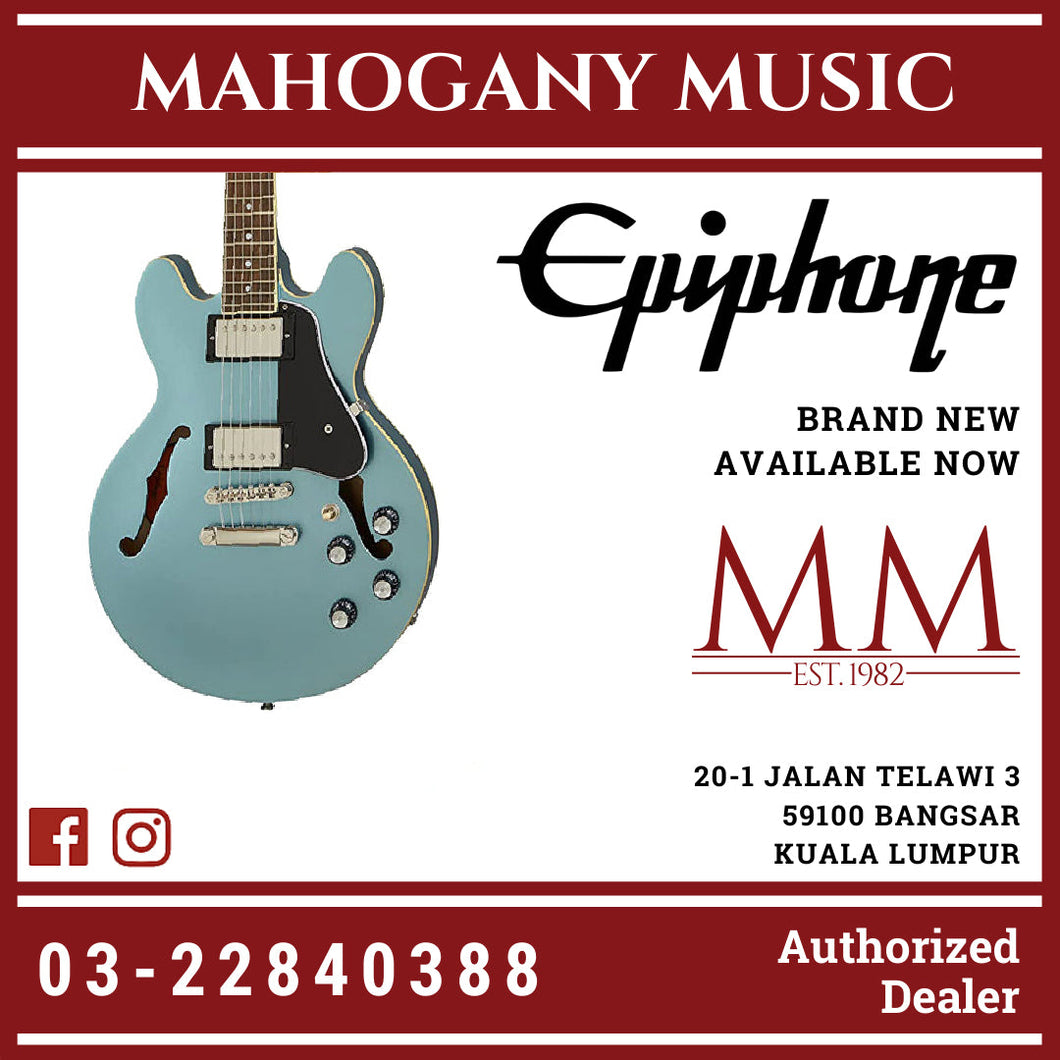 Epiphone ES-339 Semi-Hollowbody Electric Guitar - Pelham Blue